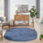 Nourison Essentials Navy/Blue Indoor/Outdoor Area Rug-156169506