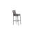 Lelea Metal Outdoor 75cm Bar Stool with Cushion