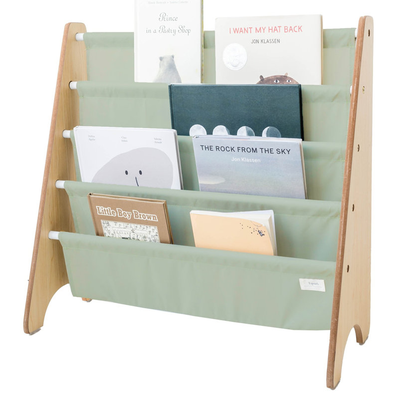 3 Sprouts Recycled Book Rack/solid