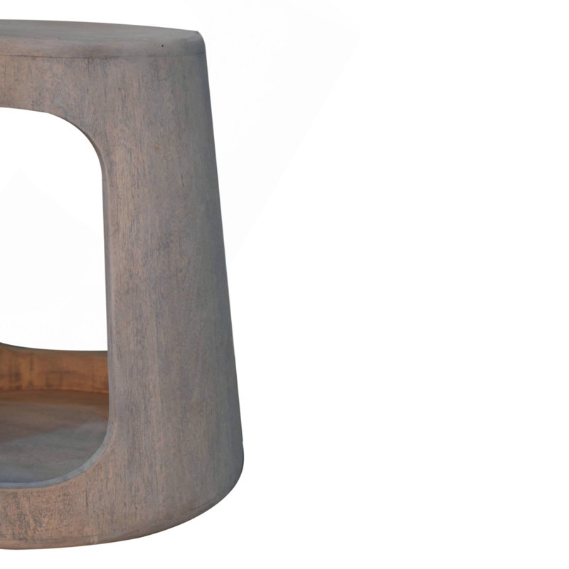 Table d'appoint ouverte Acid Wash