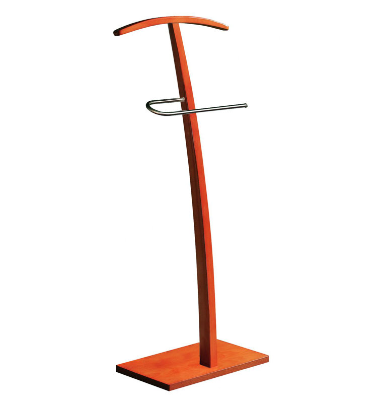 Ritzman Freestanding Valet Stand, Cherry