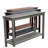 Console Table, Silver Gray