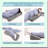 HealEase Curved Wedge Pillow - Side Sleeping Support for Bedridden Patients - Prevent Bed Sores and Aid Healing - Non-Slip Base - Post-Surgery Comfort