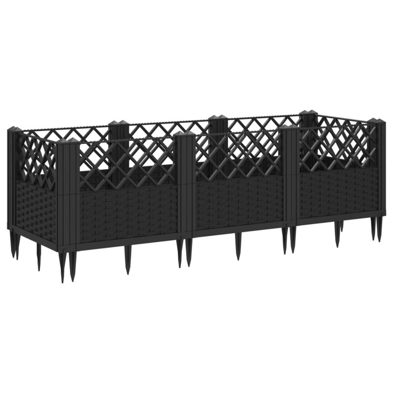 Ruthven Planter Box, Black