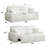 Corduroy Power Motion Sofa with Sleeper and USB Charging