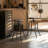 Laxton Adjustable Height Counter Stools for Kitchen Island with Metal Frame-420687949