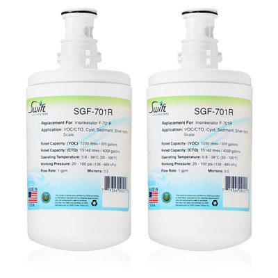 Swift Green Filters SGF-701R Compatible Commercial Water Filter for F-701R , Made in USA-2 Pack
