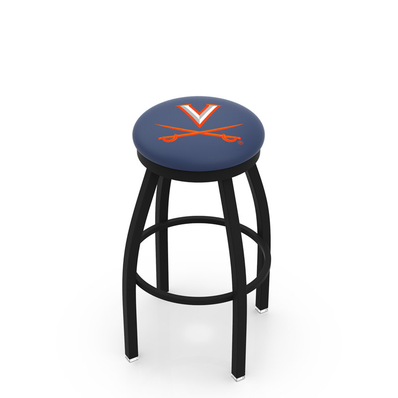Tabouret tournant 36 "NCAA, Virginie, Noir