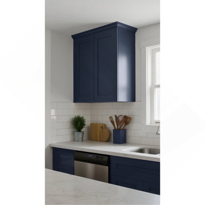 Armoire murale en bois massif Shaker