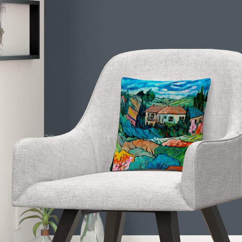 Coussin décoratif maîtres Fine Art Valley House