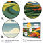 Multicolore «Bold Country Side Landscape I», art mural prairie-702235615-702235589