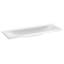 Keuco 500mm L x 350mm W White Cast Mineral Rectangular Sink-132911573-133023507