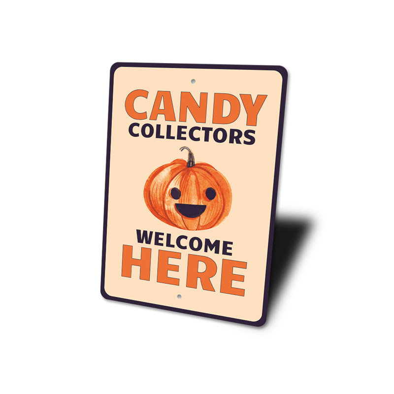 Plaque en aluminium bonbon, H 18 po x l 12 po x P 0,06 po