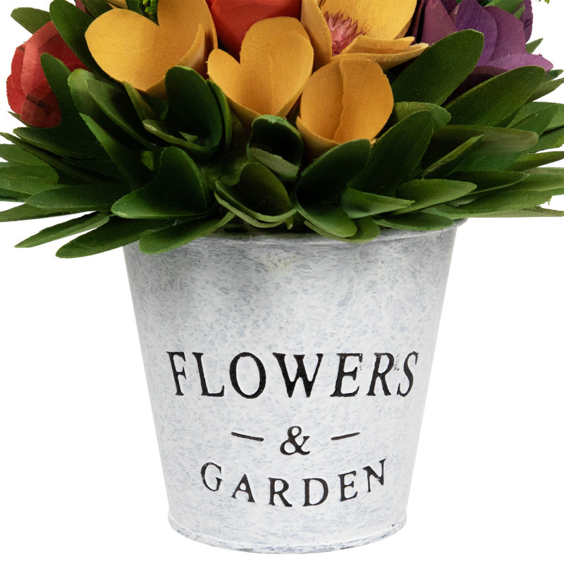 Mixed Assortment Arrangement in Pot
