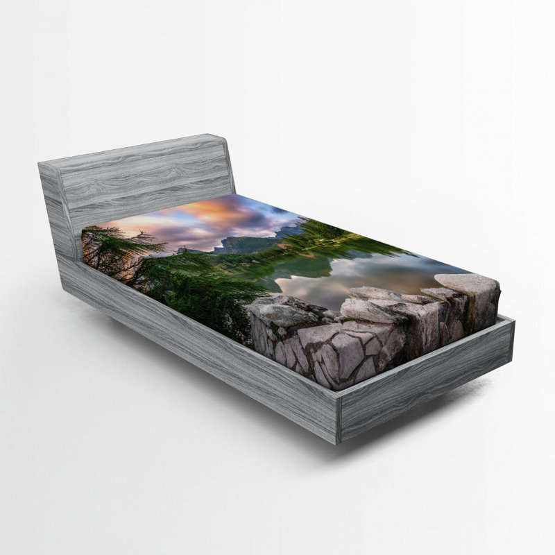 Microfiber Fitted Sheet, Twin Fitted Sheet