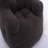 Soft Teddy Fabric Tufted Foam Bean Bag Chair With Teddy Fabric Dark Gray-452747243