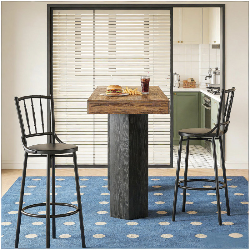 Woodgrain Design Coffee Table,Pub Table,Greeting Table
