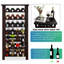 Coltan 28 Bottle Solid Wood Floor Wine Bottle Rack-2017643903