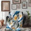 Jeté en sherpa floral 1 pièce-741660067
