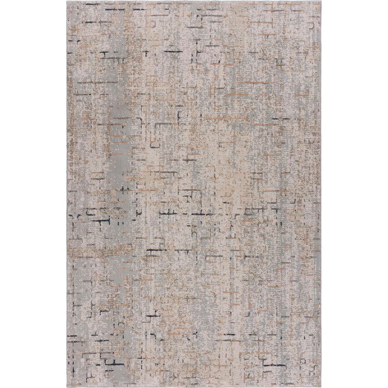 Abstract Indoor Rug, Rectangle 5'3" x 7'6"