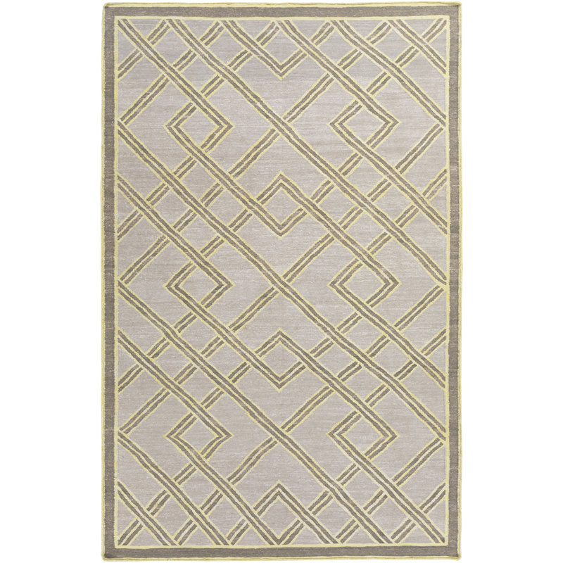 Ashdown Viscose Geometric Indoor Rug, Rectangle 8' x 10'