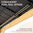 11 Ft. W x 13 Ft. D Solid Wood Patio Gazebo