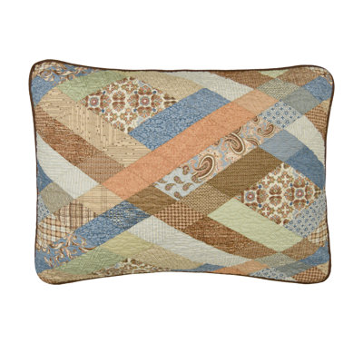 Donna Sharp Sienna Pieced Cotton Standard Sham