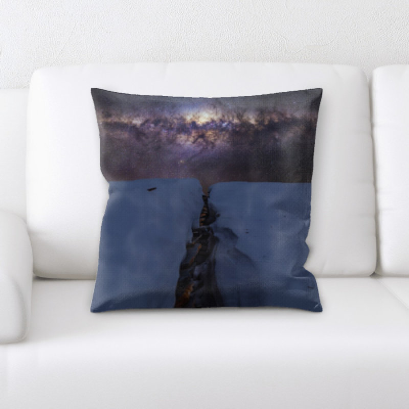 Microsuede Throw Pillow