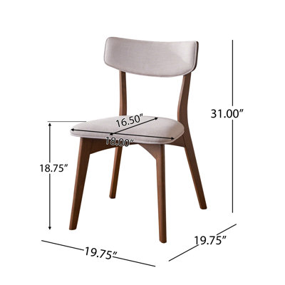 Jenan 6 - Person Four Leg Dining Set