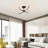 Celene 31.5" LED Dimmable Cross Bar Semi Flush Mount Ceiling Light-1564499907