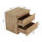 Wooden Nightstand with 2 Drawers-281562779