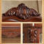 Vitrines en bois massif marron et verre