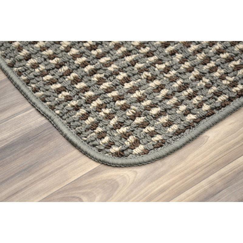 Tapis de cuisine Perseus, Gris cendré, Rectangle 1'6" x 2'6"