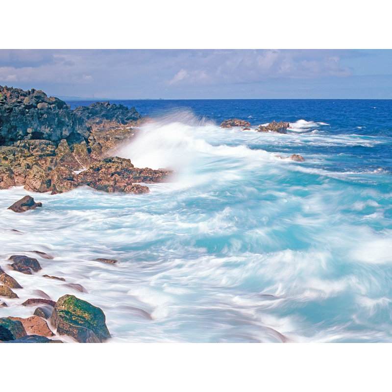 Breaking Waves Hawaii Print by Bruce Heinemann, 25.25" H x 31.25" W