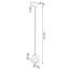 Bernia 1 - Light Stainless Steel Pendant-2134995240