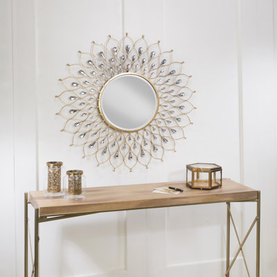 Chauntel Metal Flat Mirror