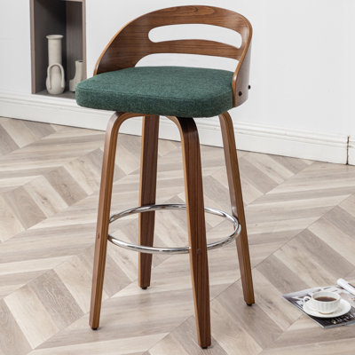 Swivel Upholstered Counter Stool