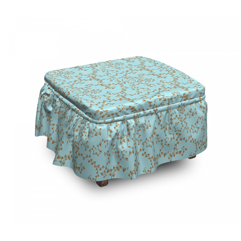 Housse pour repose-pieds branches de tourbillon