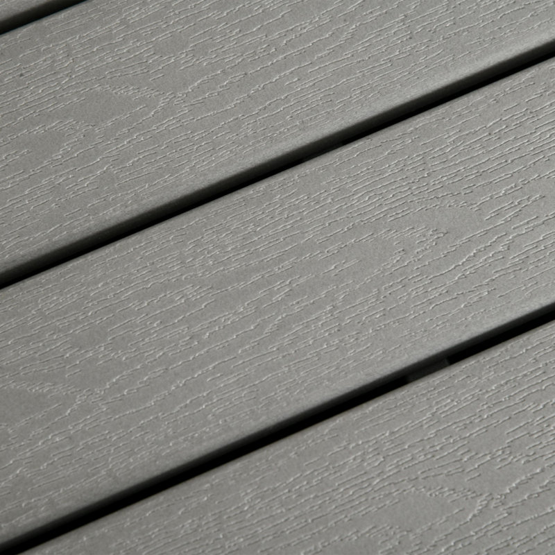 Banc d'extérieur Jeriann, Gris / brun
