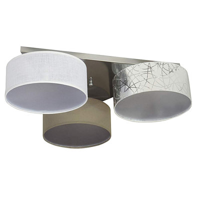 Pulley Fabric Semi Flush Mount