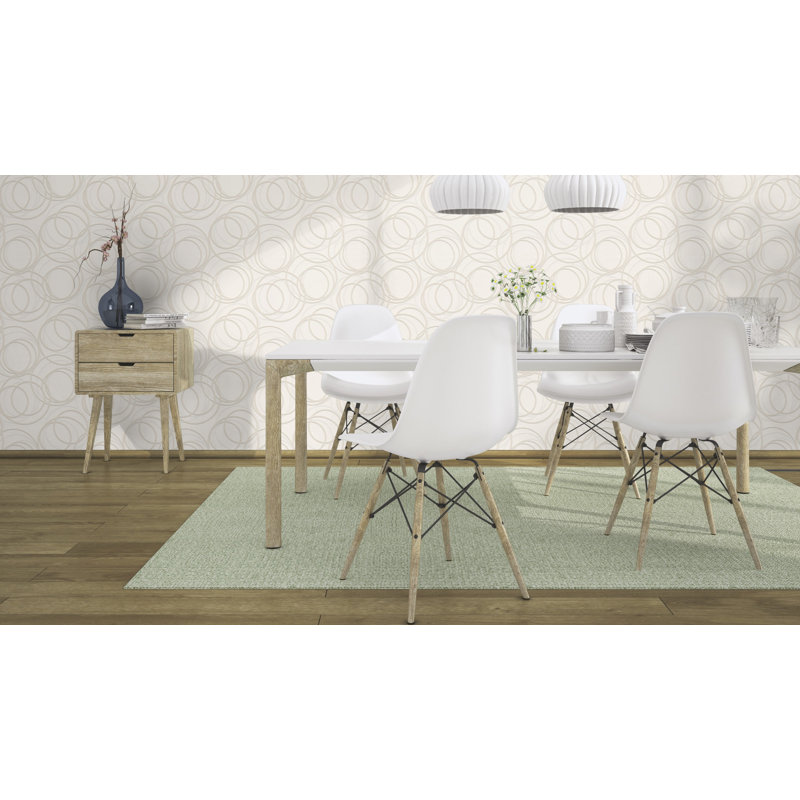 10.05m x 53cm Textured Matt Wallpaper Roll