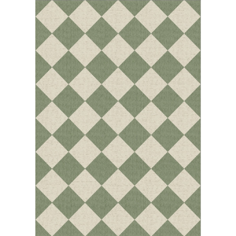 Area Rugs Living Room  Washable Area Rug, Non Slip Area Rug, Vintage Rugs for Living Room, Bedroom, Dining Room, Green