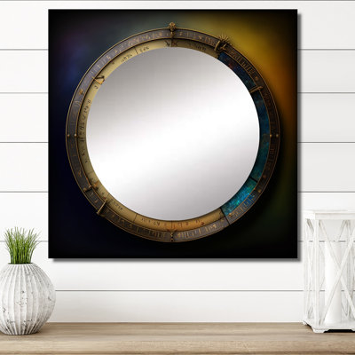 Lakeva - Astrology Square Mirror Wall Decor For Bedroom