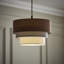 20cm H Fabric Round Pendant Shade ( Slip-On )-1401120338