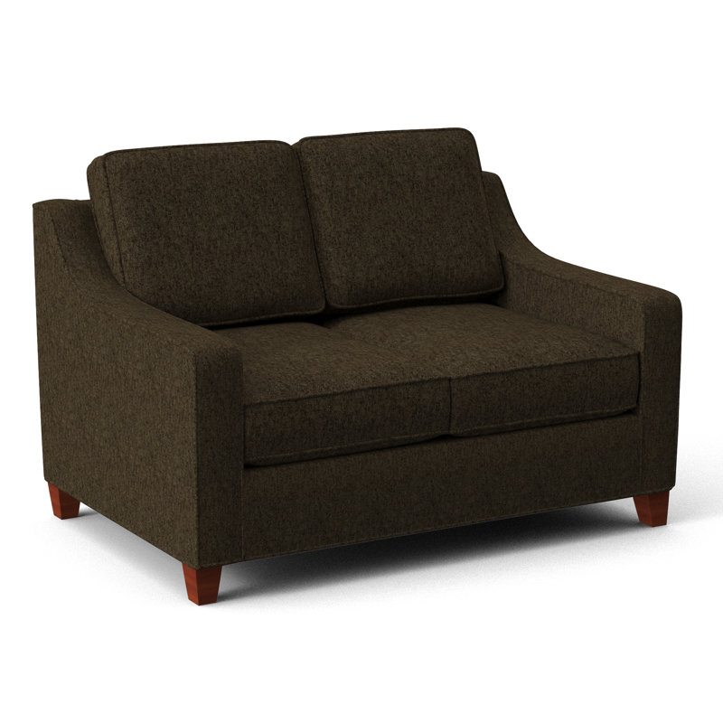 Clark 54" Square Arm Sofa Bed, BM Cherry, Connelly Crow