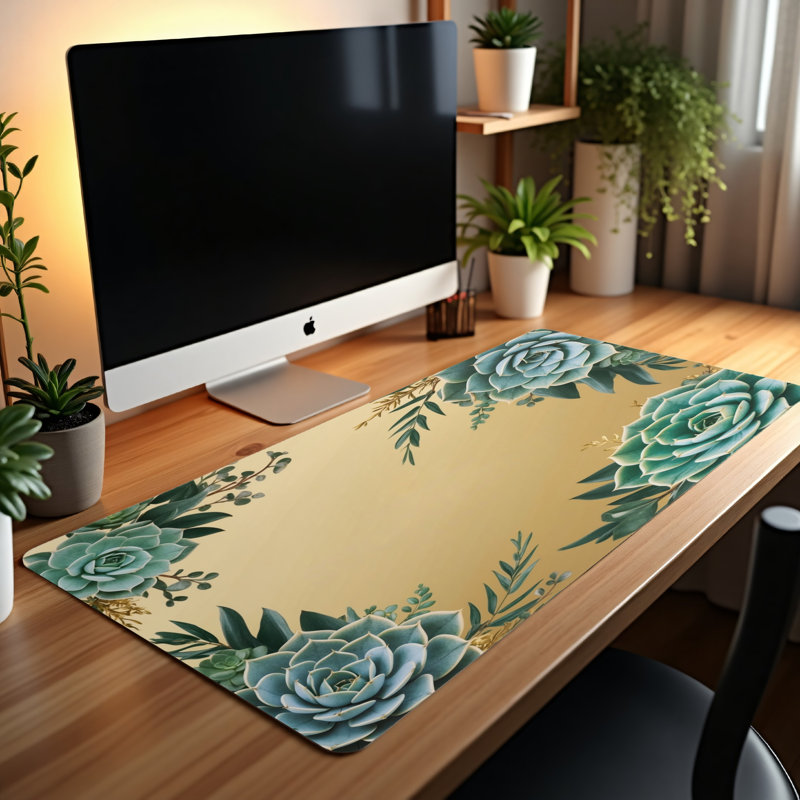 Polyester Desk Pad, 23.6x13.8