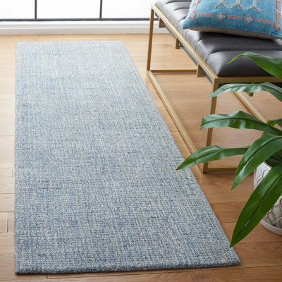 Tapis en jute / coton tissé à la main Triplett