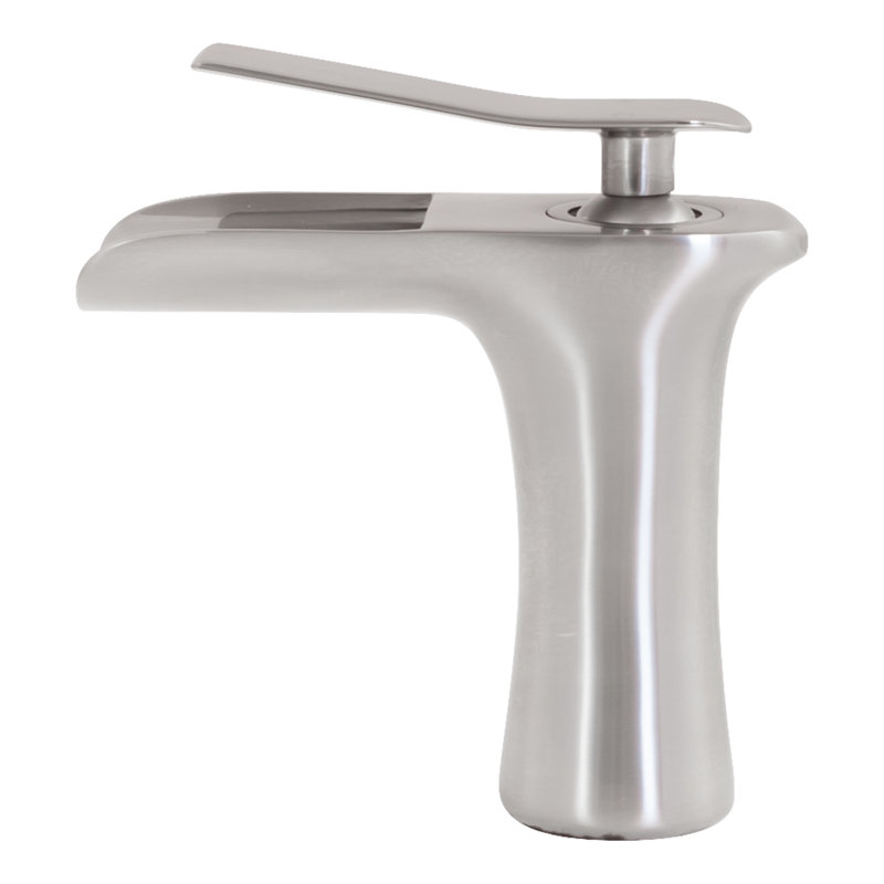Single-Hole Single-handle Bathroom Faucet, Brushed Nickel