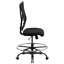 Chaise de dessinateur ergonomique Hercules Big & Tall 400 lb avec accoudoirs réglables-1871499178
