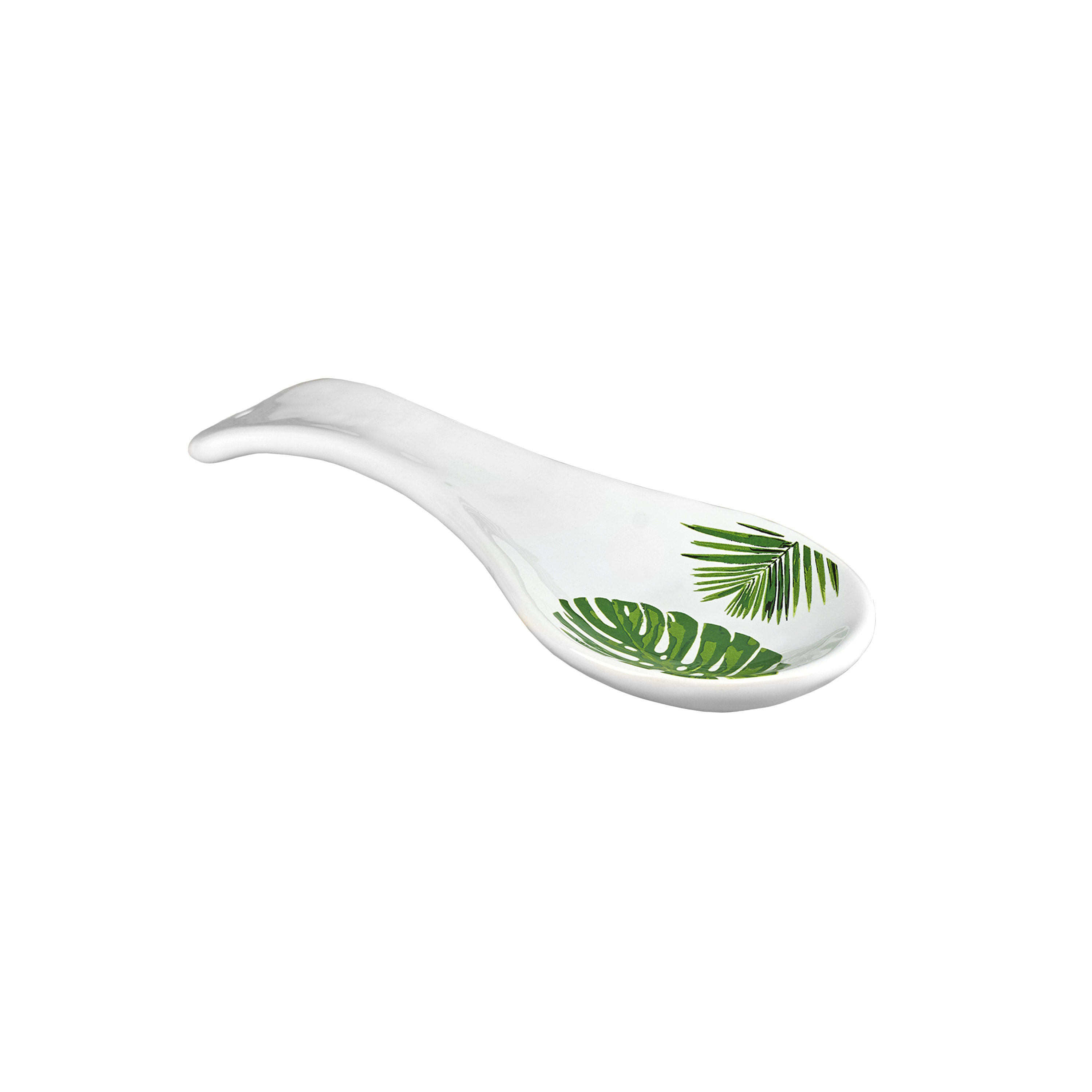 Le Creuset Flower Spoon Rest in White